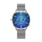 Welder Herrenarmbanduhr Edelstahl Schwarz Modern 42 mm - Mode & Accessoires