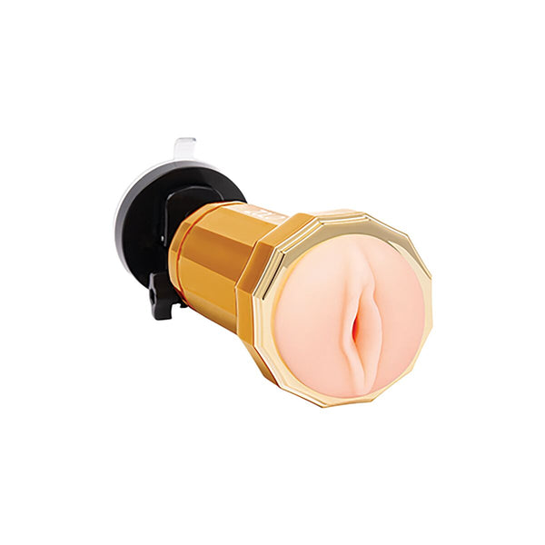 Zolo Gold Jack Ass Masturbator – Aufladbar Ø 8,9 cm - Erotik Shop