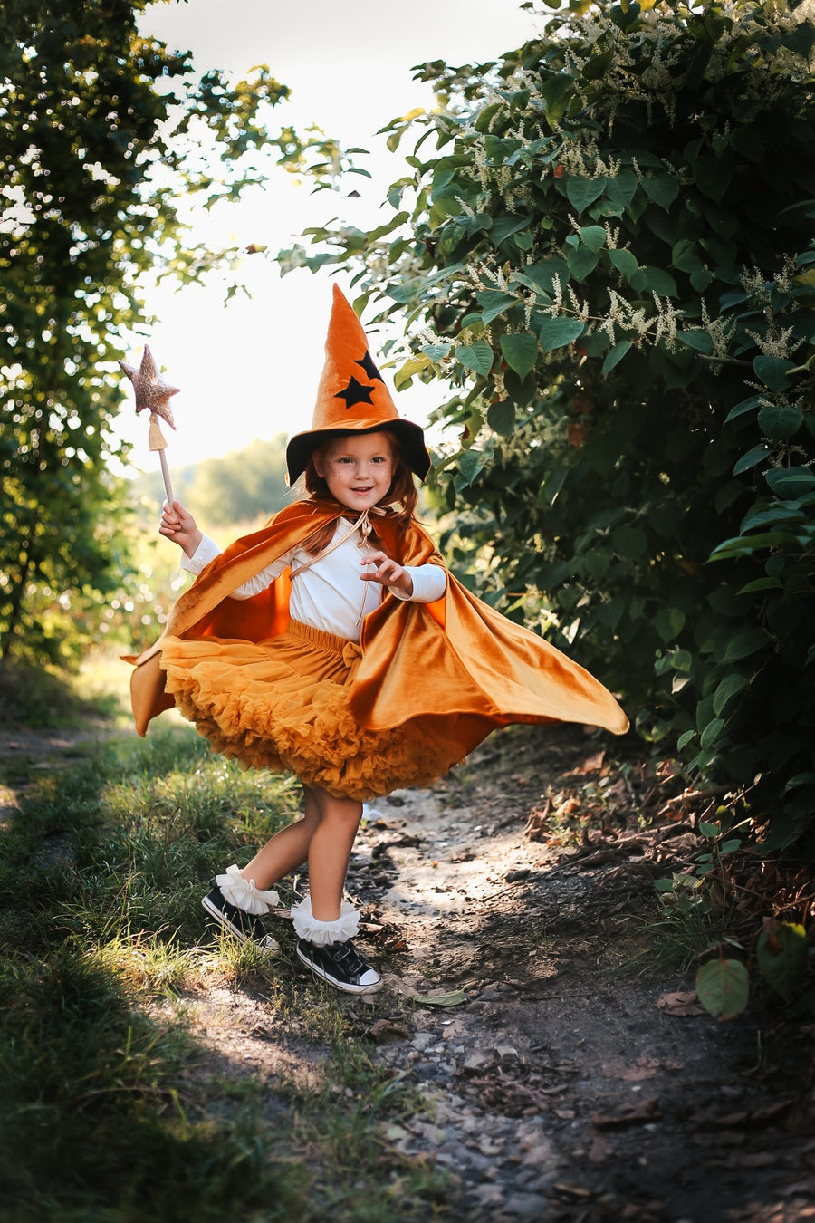 Kinder-Kostümumhang – Golden Riding Hood, Gold