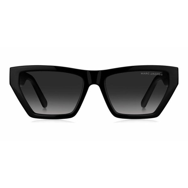 Schwarze Marc Jacobs Damensonnenbrille mit UV-Schutz und trendigem Design aus hochwertigen Materialien