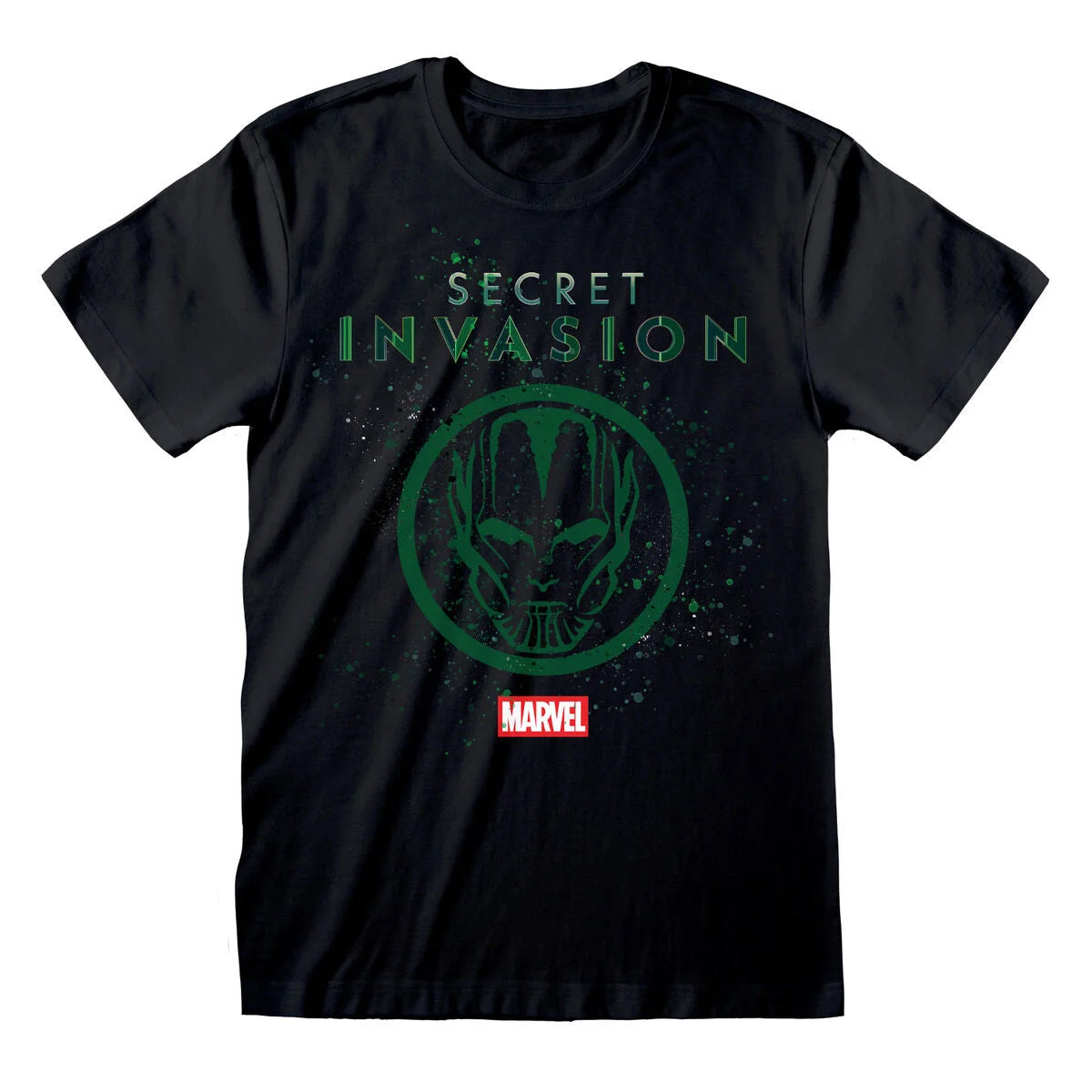 Marvel Logo Icon Unisex-T-Shirt – Schwarz