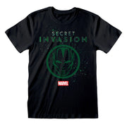 Marvel Logo Icon Unisex-T-Shirt – Schwarz