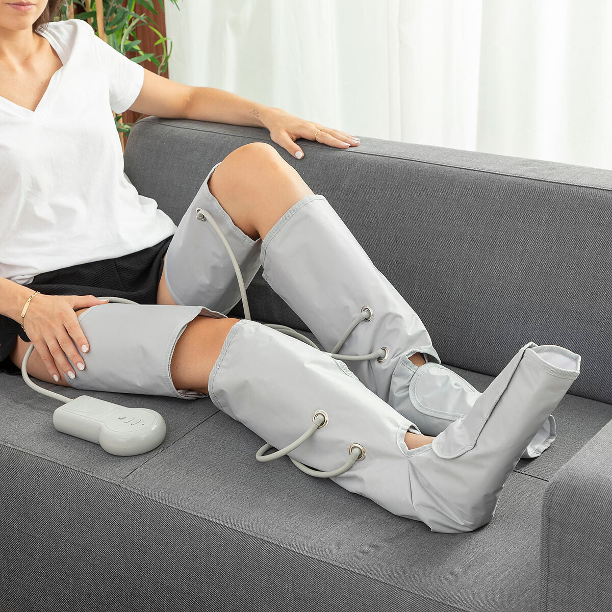 Maspres Innovagoods Druckluft Beinmassagegerät müde