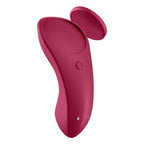 Massagegerät für Paare Satisfyer Sexy Secret Panty Rot - Erotik Shop