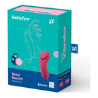 Massagegerät für Paare Satisfyer Sexy Secret Panty Rot - Erotik Shop