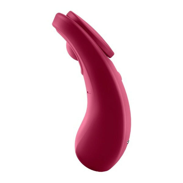 Massagegerät für Paare Satisfyer Sexy Secret Panty Rot - Erotik Shop