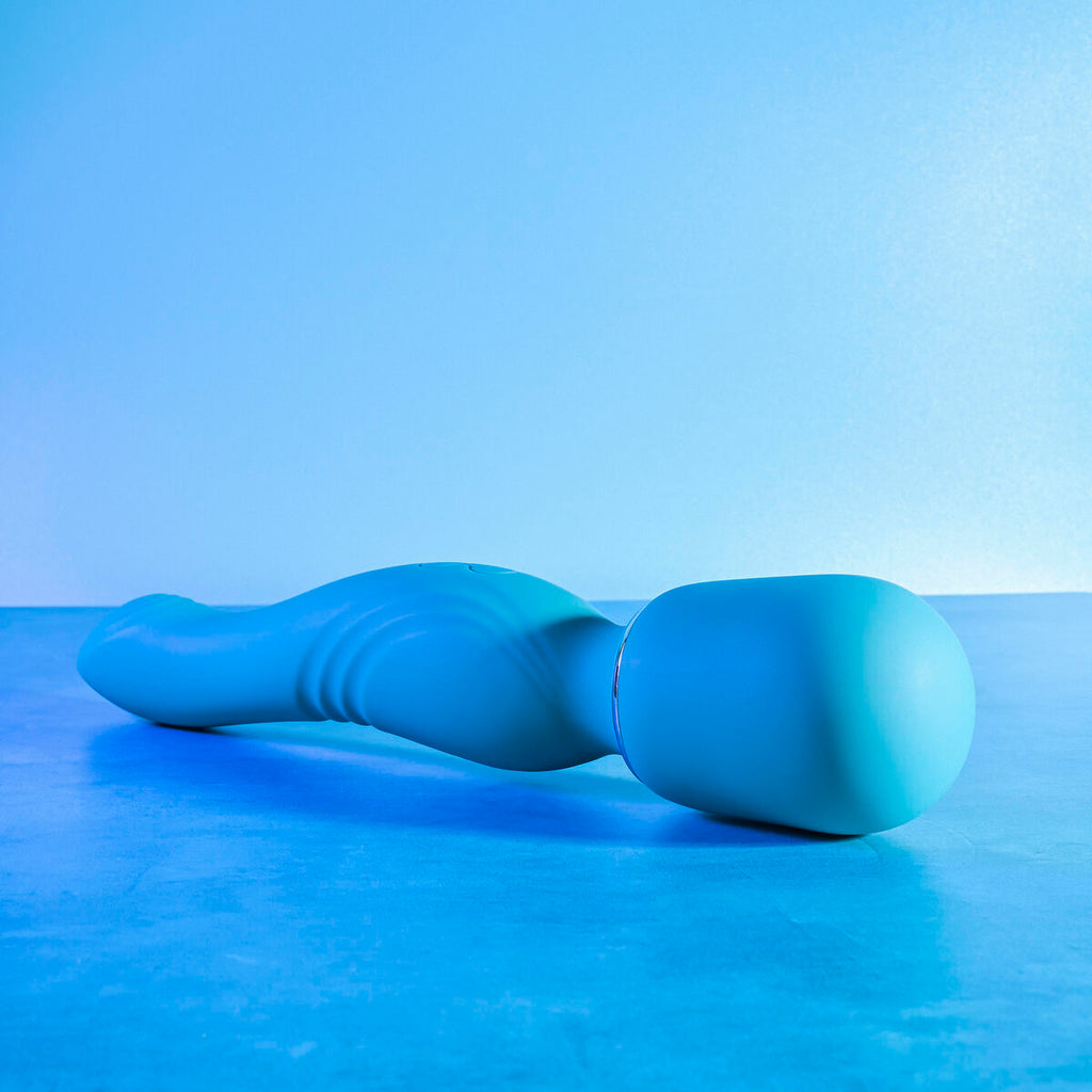 Massagevorrichtung Gender X – Silikon Blau - Erotik Shop