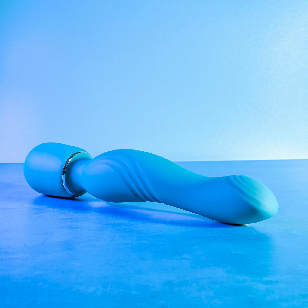 Massagevorrichtung Gender X – Silikon Blau - Erotik Shop