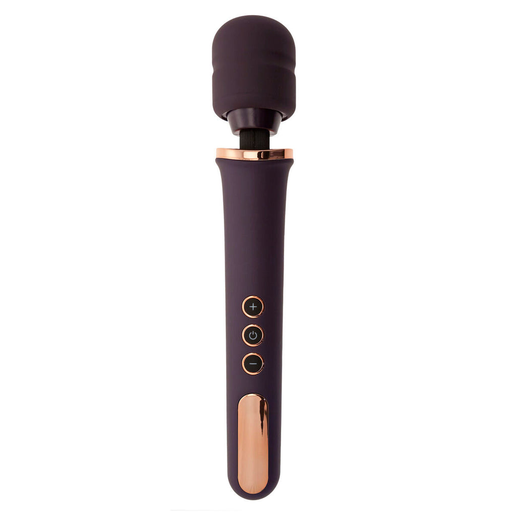 Massagevorrichtung S Pleasures Grand Wand Gold Purpur