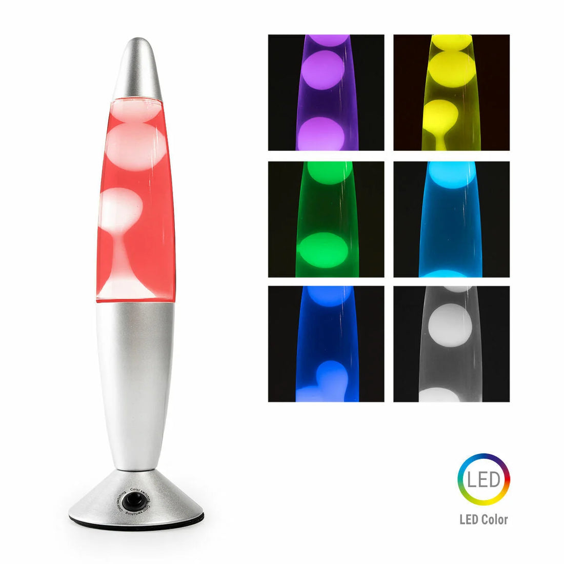 Kolemp LED-Lavalampe mit 7 Lichtfarben – Detailansicht 4