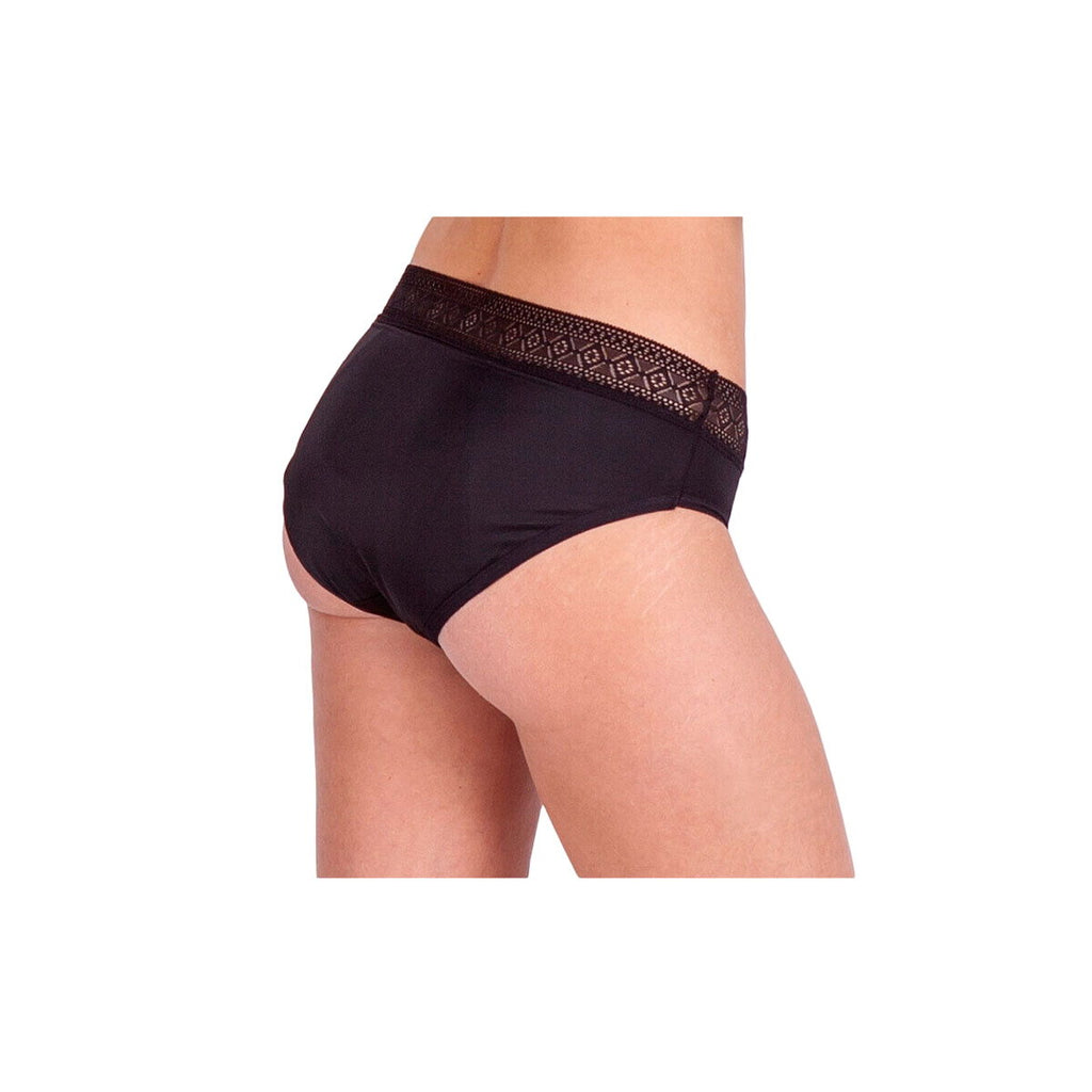 Menstruationsslip Femme Republique Schwarz Damen
