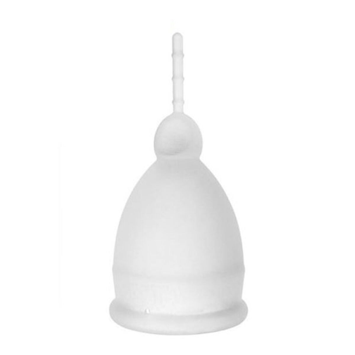 Menstruationstasse Liebe – Größe S Transparent