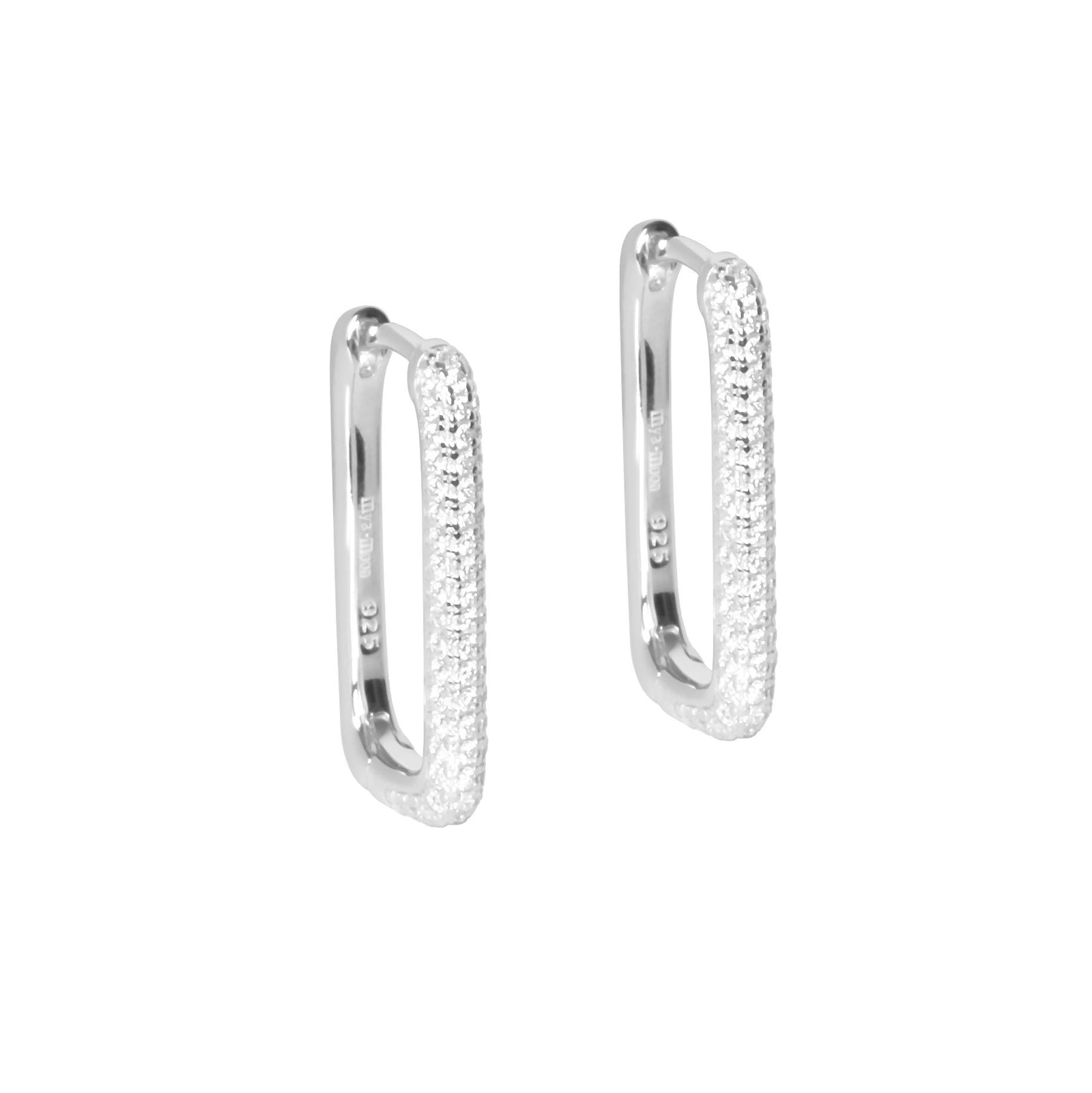 Metropolitan Glow White ZC L Ohrringe – Produktansicht 2