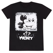 Mickey Mouse Poster Style Unisex-T-Shirt – Schwarz