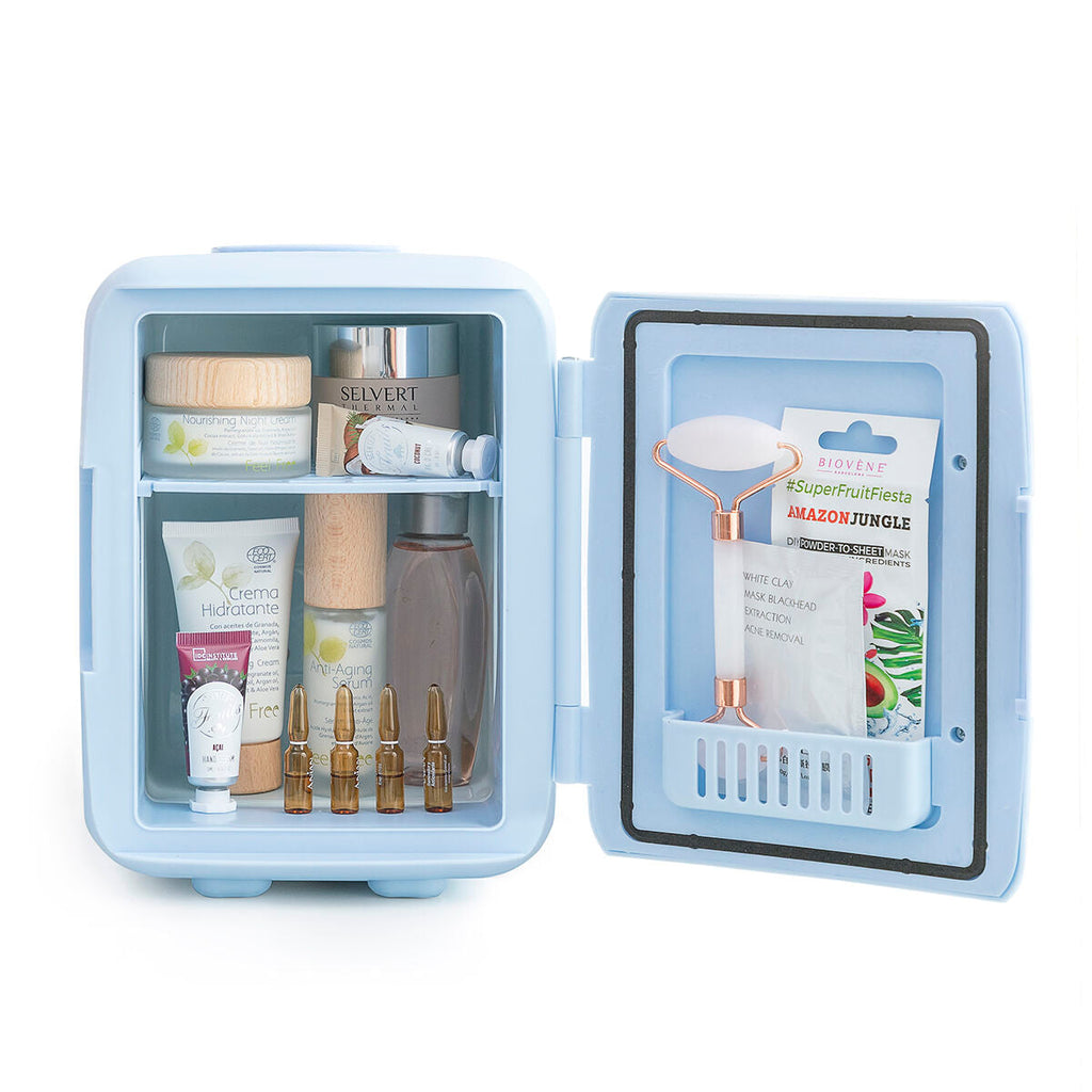 Mini Kosmetik Kühlschrank Frecos kompaktes Design weiß