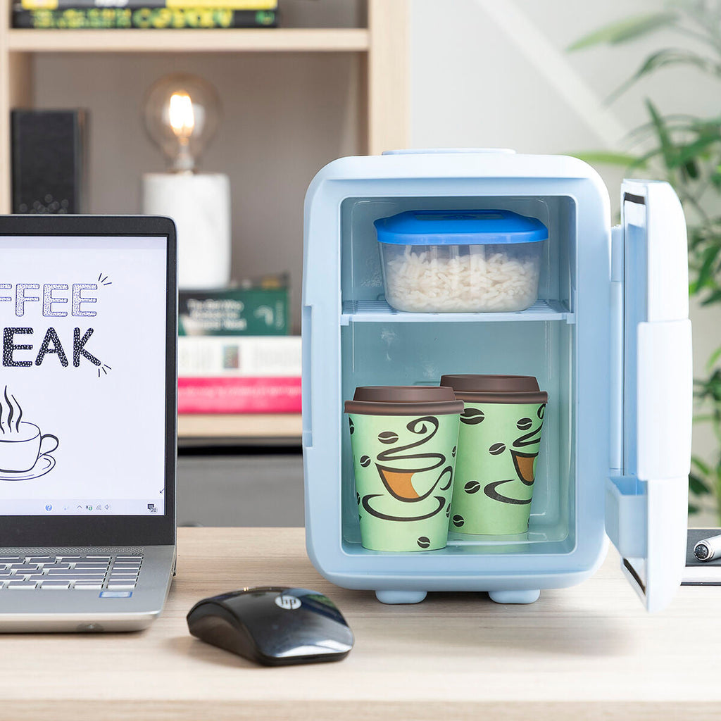 Mini Kosmetik Kühlschrank Frecos kompaktes Design weiß