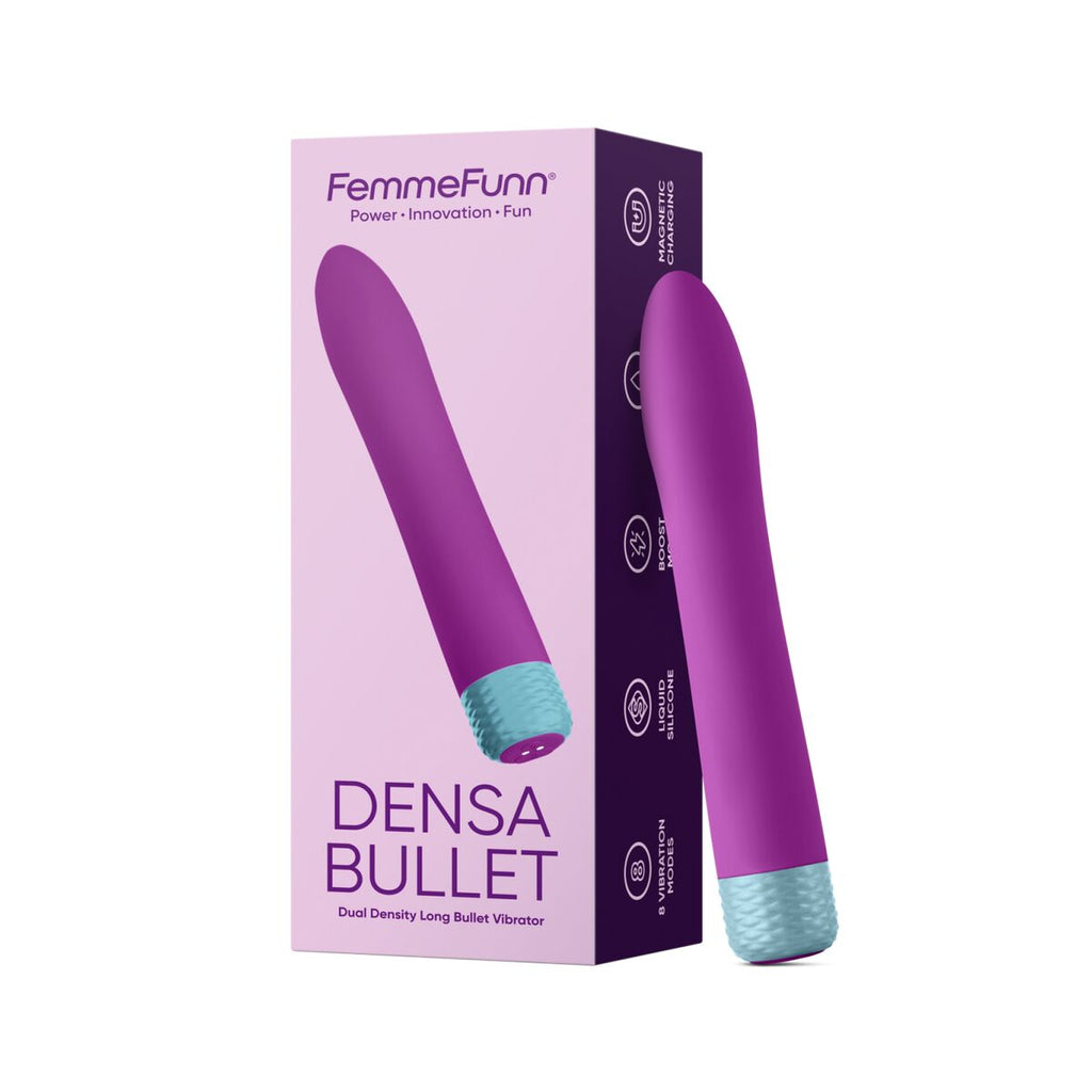 Mini Vibrator FemmeFunn Densa – Silikon Lila - Erotik Shop