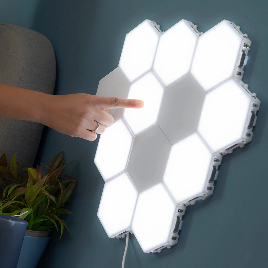 modulares LED-Magnet- und Touchpanel-Set Tilight  (3Er pack) – Detailansicht 3