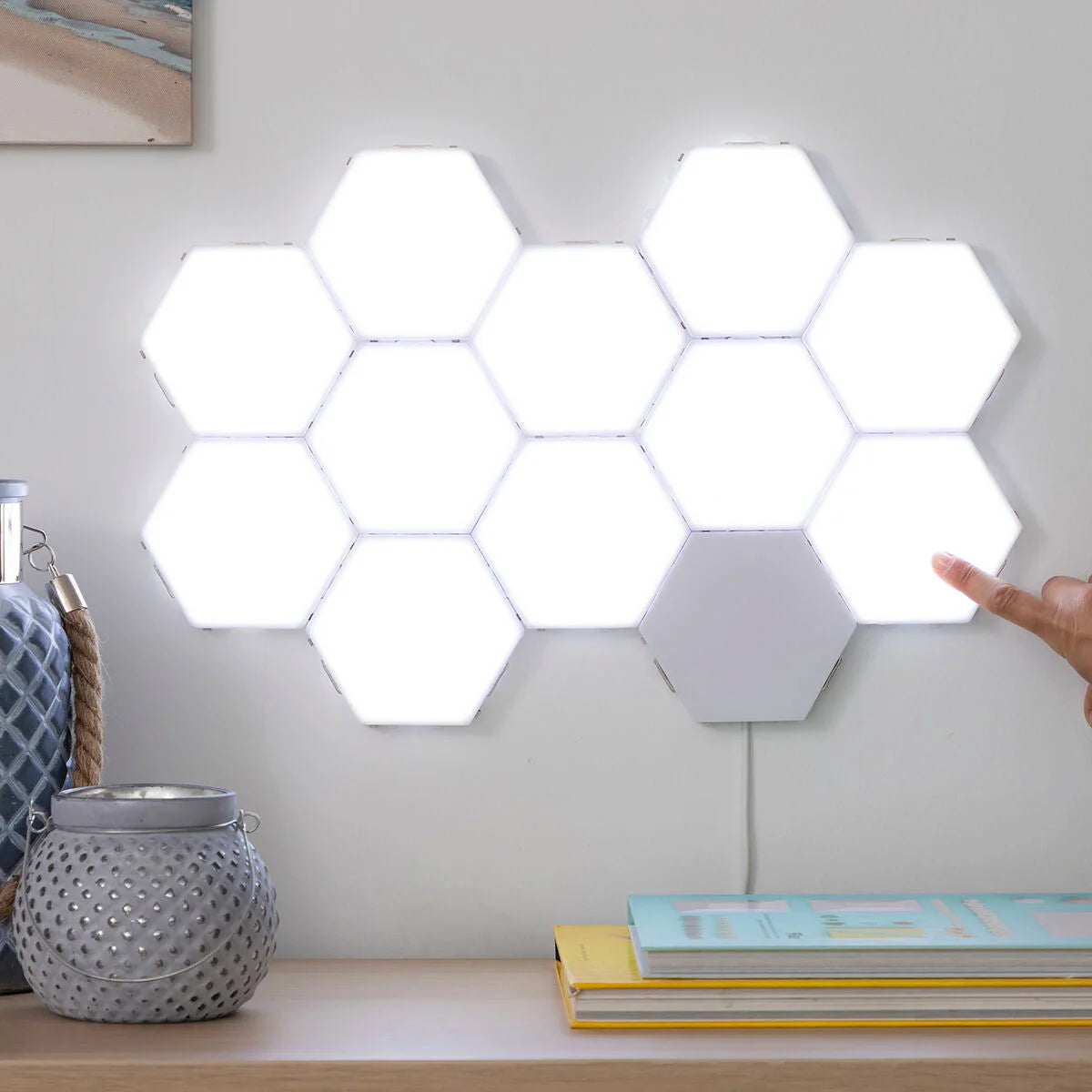 modulares LED-Magnet- und Touchpanel-Set Tilight  (3Er pack) – ausgewählte Produktansicht