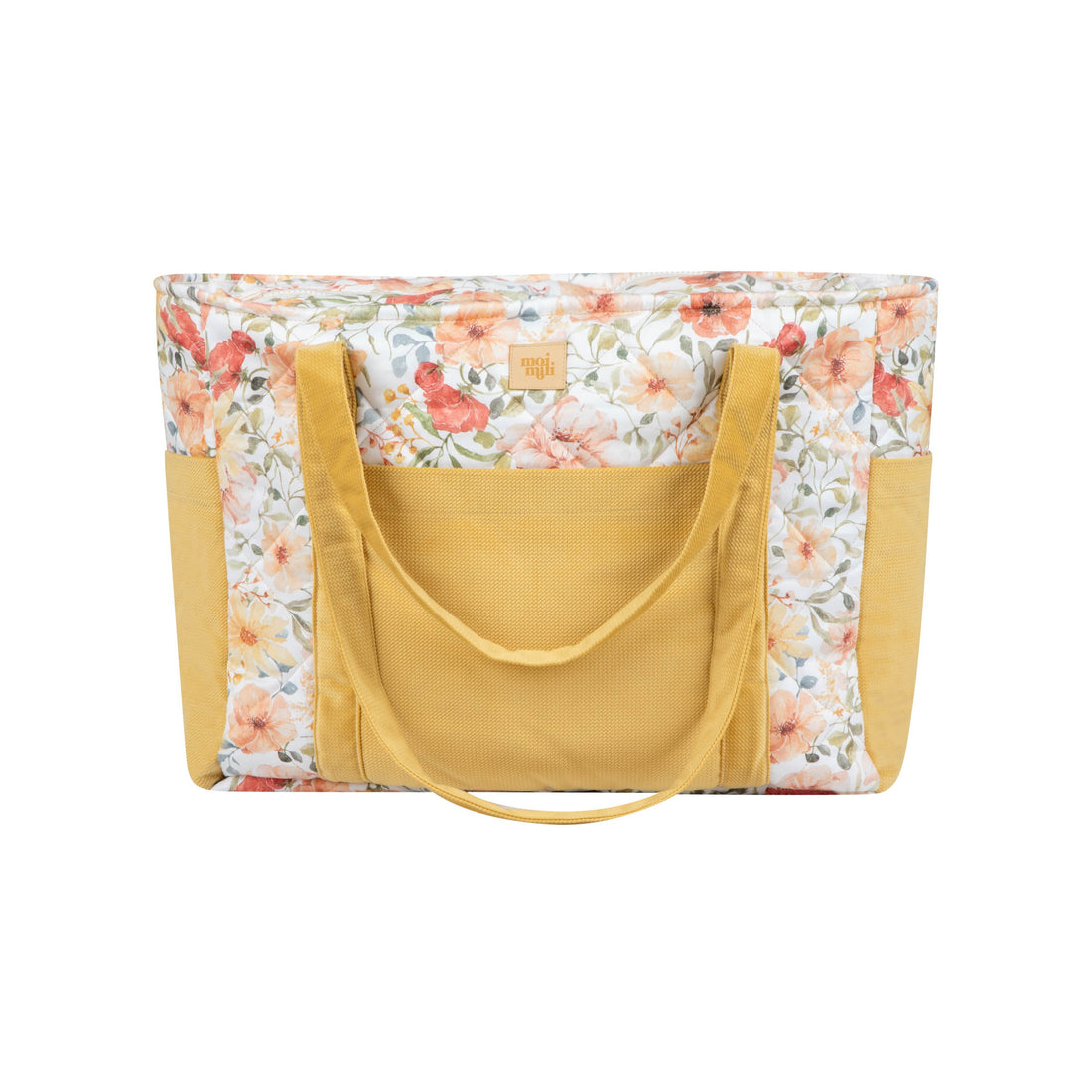 Mom- & Weekender-Tasche – Flower Power – Detailansicht 1