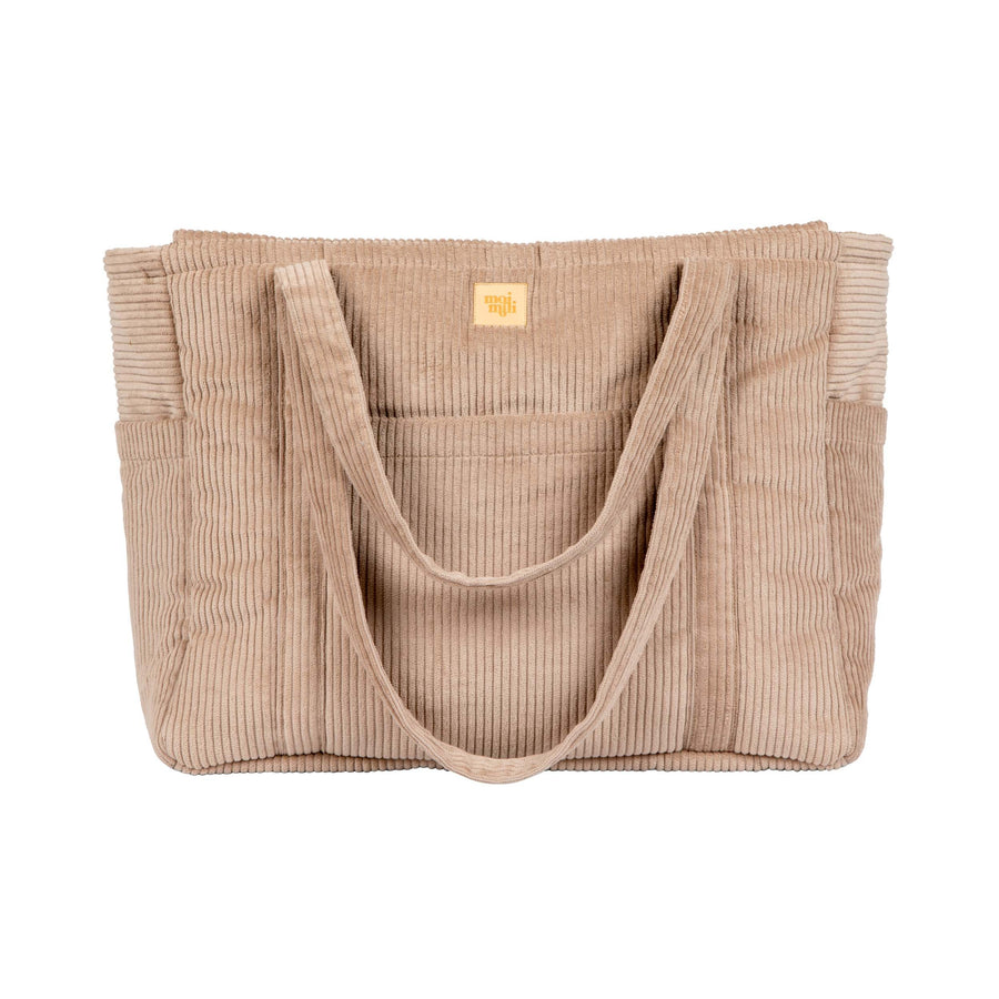 Mom- & Weekender-Tasche – Latte