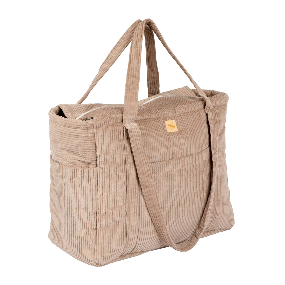 Mom- & Weekender-Tasche – Latte – Detailansicht 1