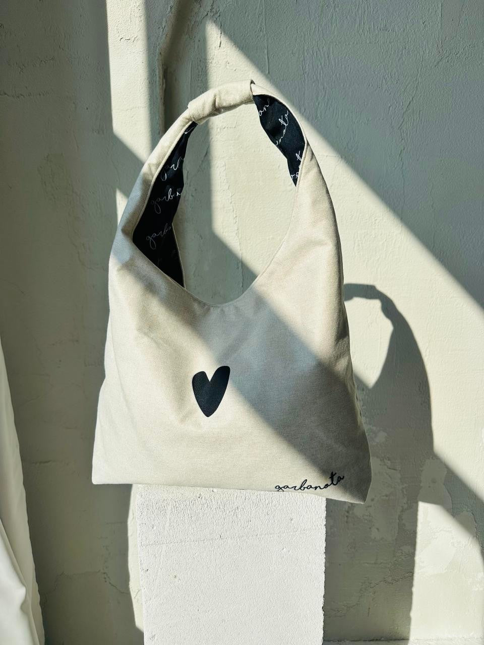 Moon Handtasche Heart – Weiß – Produktansicht 2
