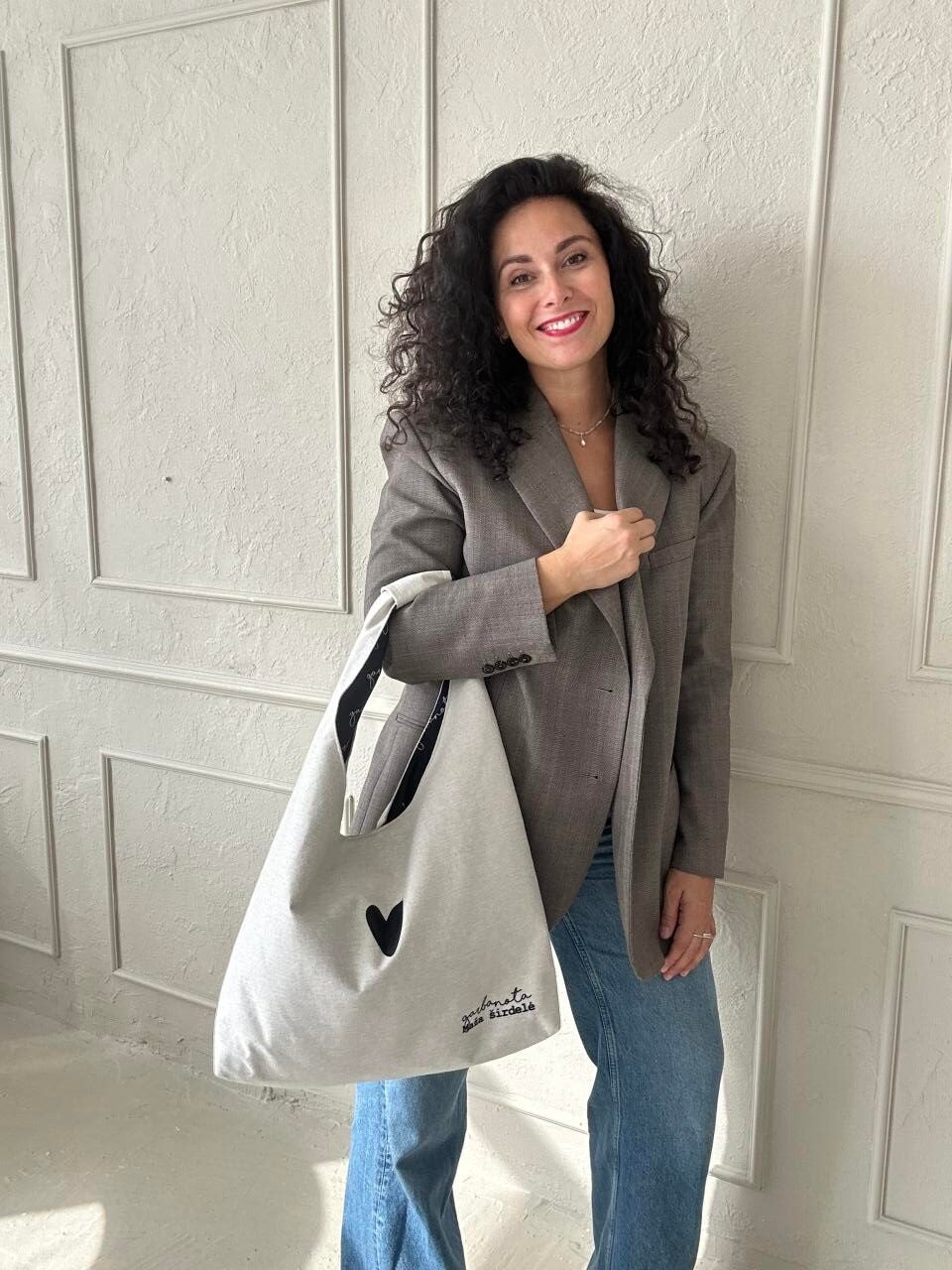 Moon Handtasche Heart – Weiß – Produktansicht 3