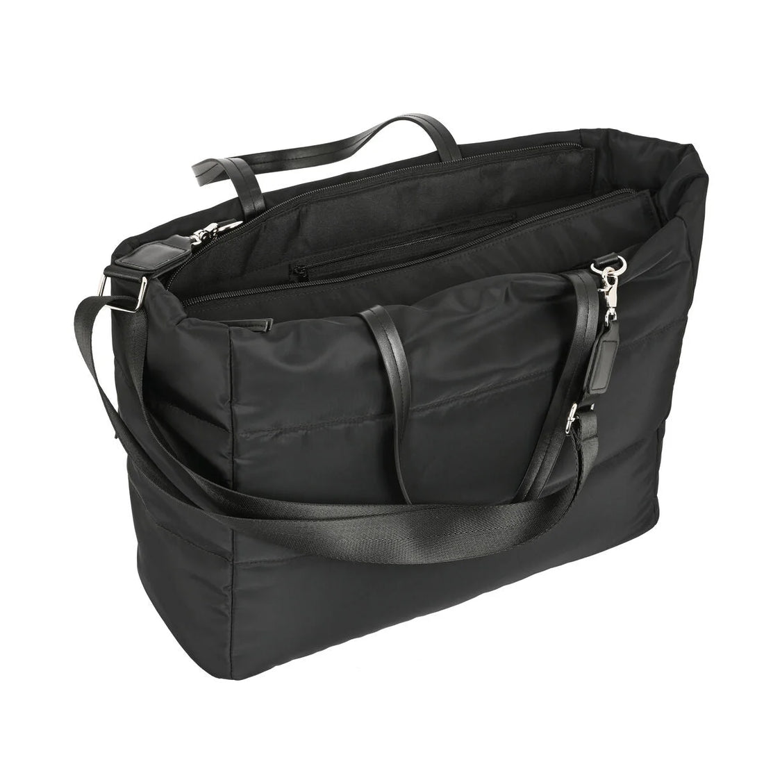 Handtasche Moos Negro Polsterung Schwarz (54 x 31 x 17 cm) – Detailansicht 2