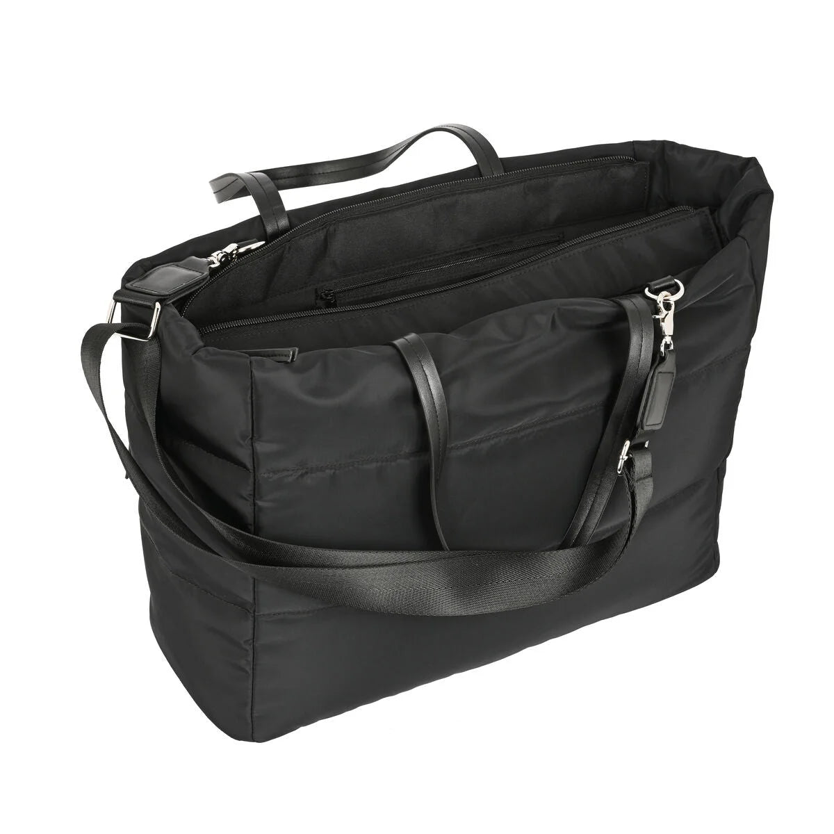 Handtasche Moos Negro Polsterung Schwarz (54 x 31 x 17 cm) – Produktansicht 4