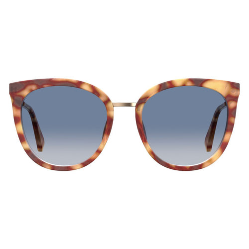 Tortoiseshell cat-eye sunglasses Moschino Damensonnenbrille aus hochwertigem Azetat mit UV-Schutz inklusive Markenetui