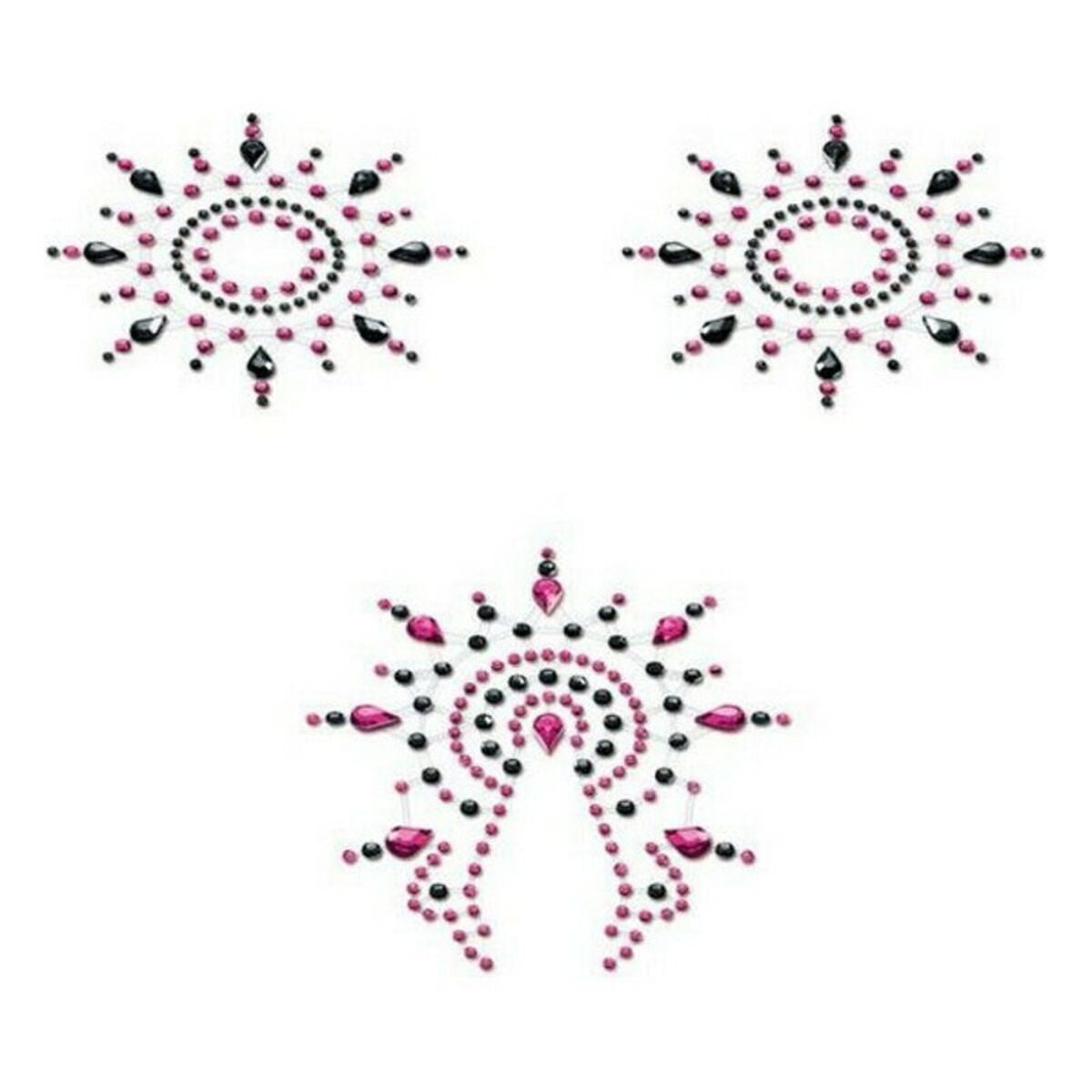 Mystim Gloria Set – Schwarz Pink 3 Teile