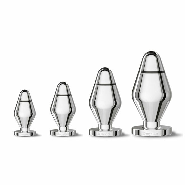 Mystim Plug Anal Little John – Eleganter Aluminium - Erotik Shop