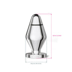 Mystim Plug Anal Little John – Eleganter Aluminium - Erotik Shop