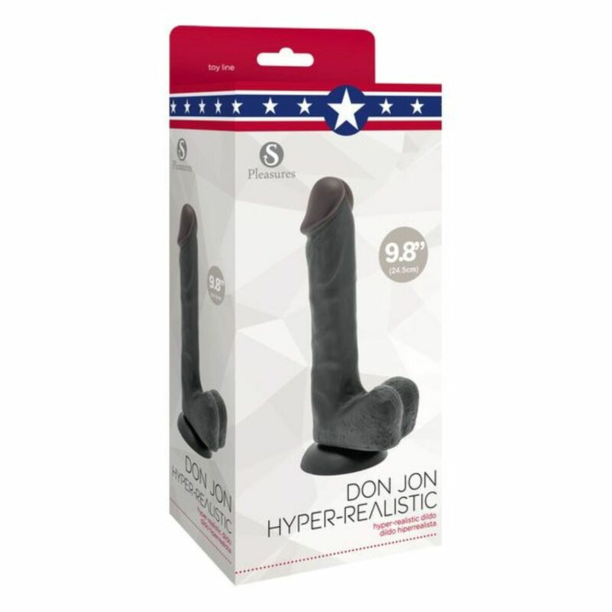 Natürlicher Silikon Dildo S Pleasures Don Jon 20 cm