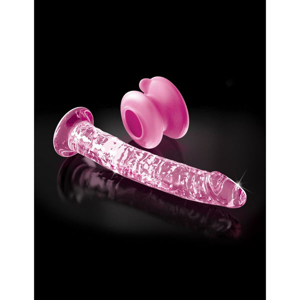 Natürliches Dildo Pipedream Glas Rosa online kaufen - Erotik Shop