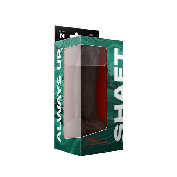 Natürliches Dildo Shaft MAHOGANY - Realistisch Schwarz - Erotik Shop