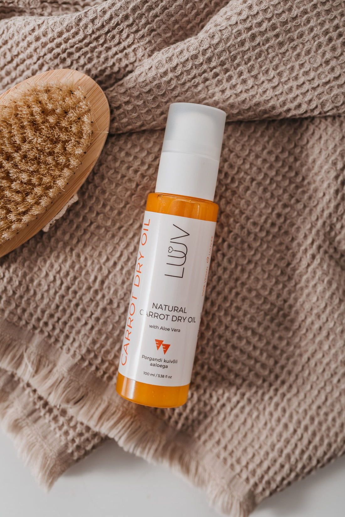 Natürliches Karotten-Trockenöl mit Aloe Vera, 150 ml – Detailansicht 5