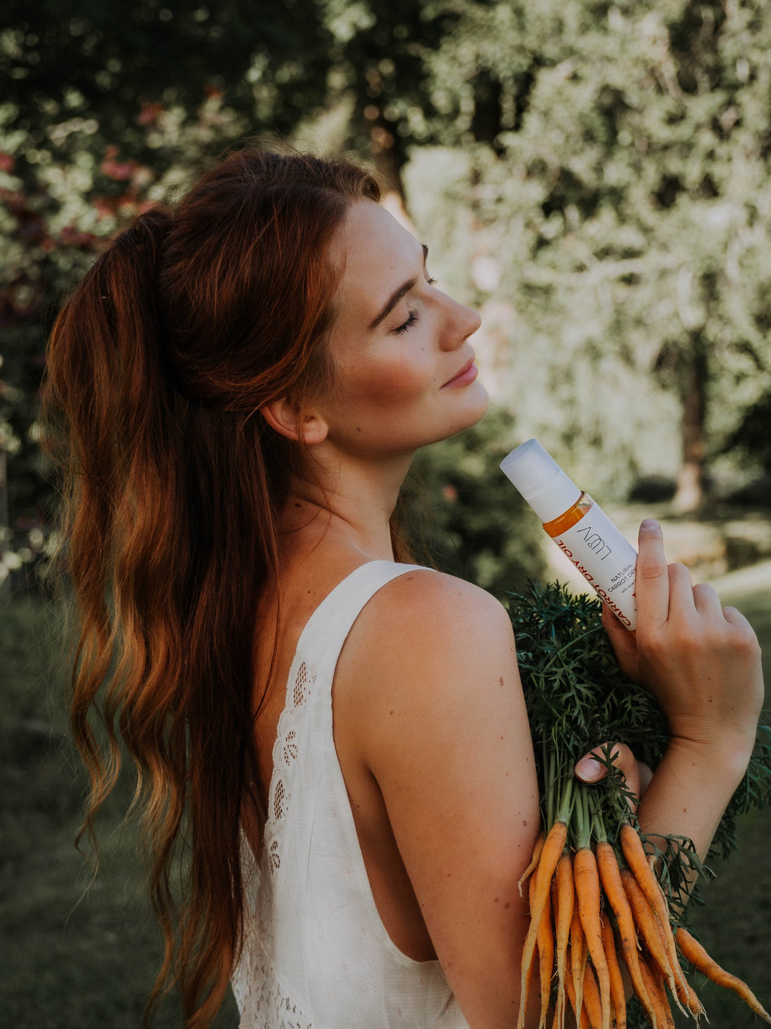 Natürliches Karotten-Trockenöl mit Aloe Vera, 150 ml – Detailansicht 3