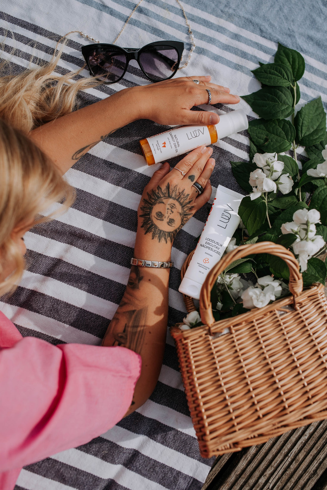 Natürliches Karotten-Trockenöl mit Aloe Vera, 150 ml – Detailansicht 2