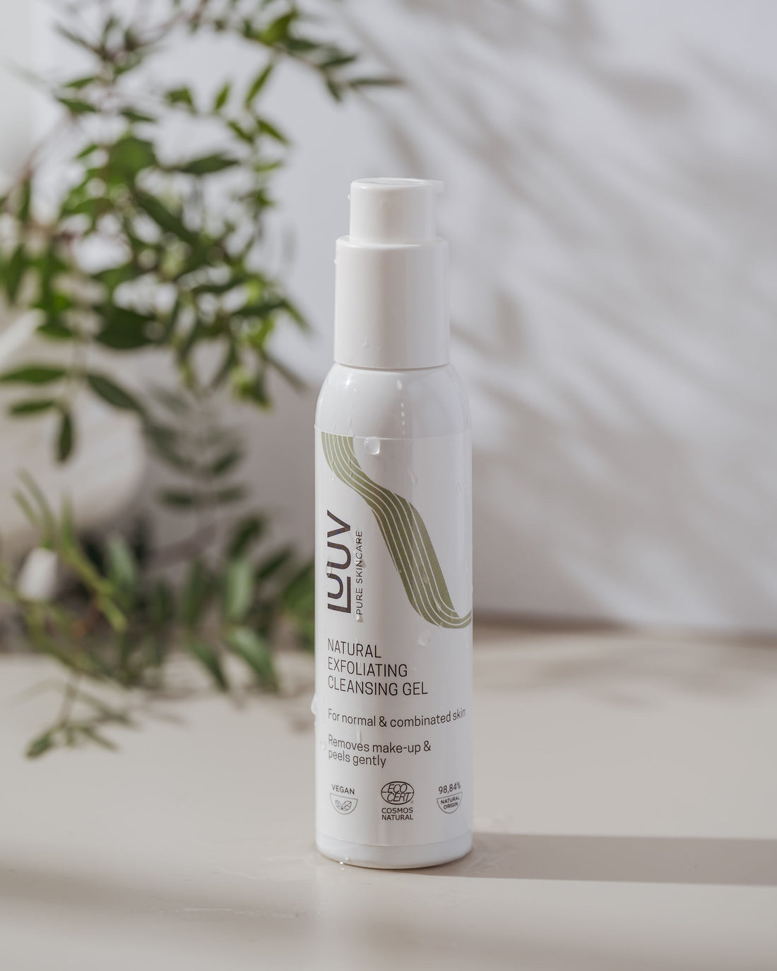 Natürliches Peeling – Reinigungsgel mit Bambus, 125 ml – Detailansicht 1