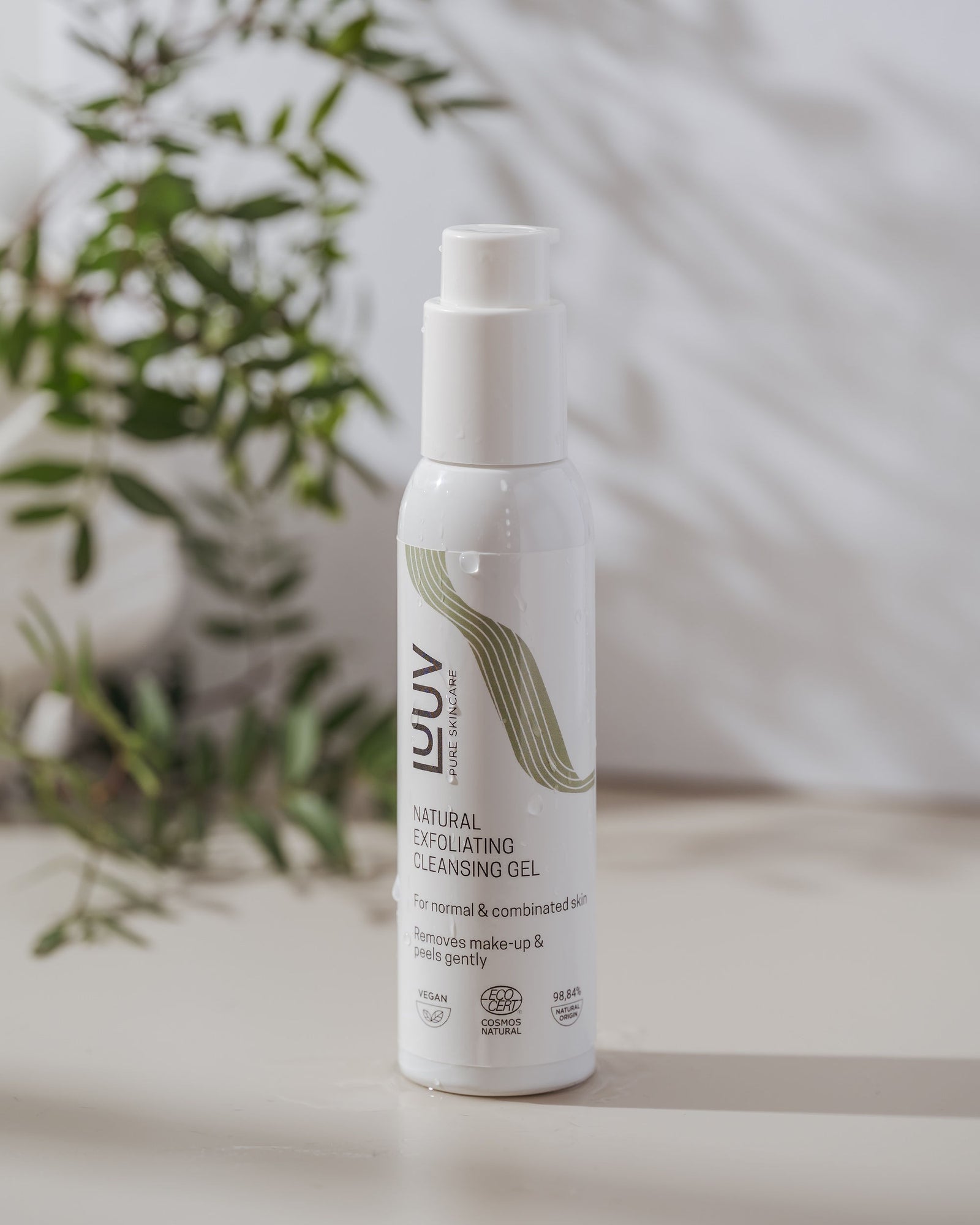 Natürliches Peeling – Reinigungsgel mit Bambus, 125 ml – Produktansicht 3