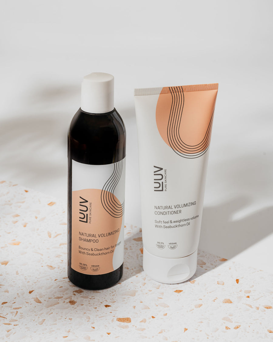 Natürliches Sanddorn-Shampoo- und Conditioner-Set