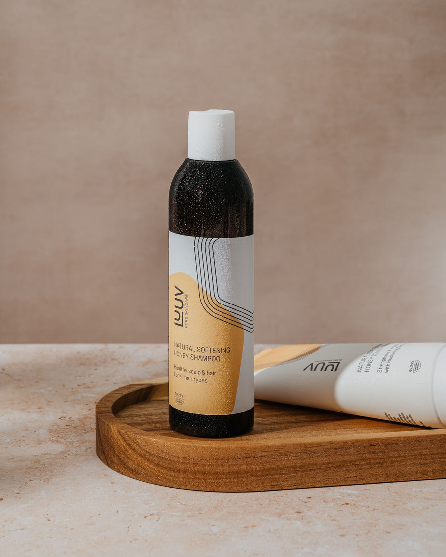 Natürliches weichmachendes Honig-Shampoo, 250 ml
