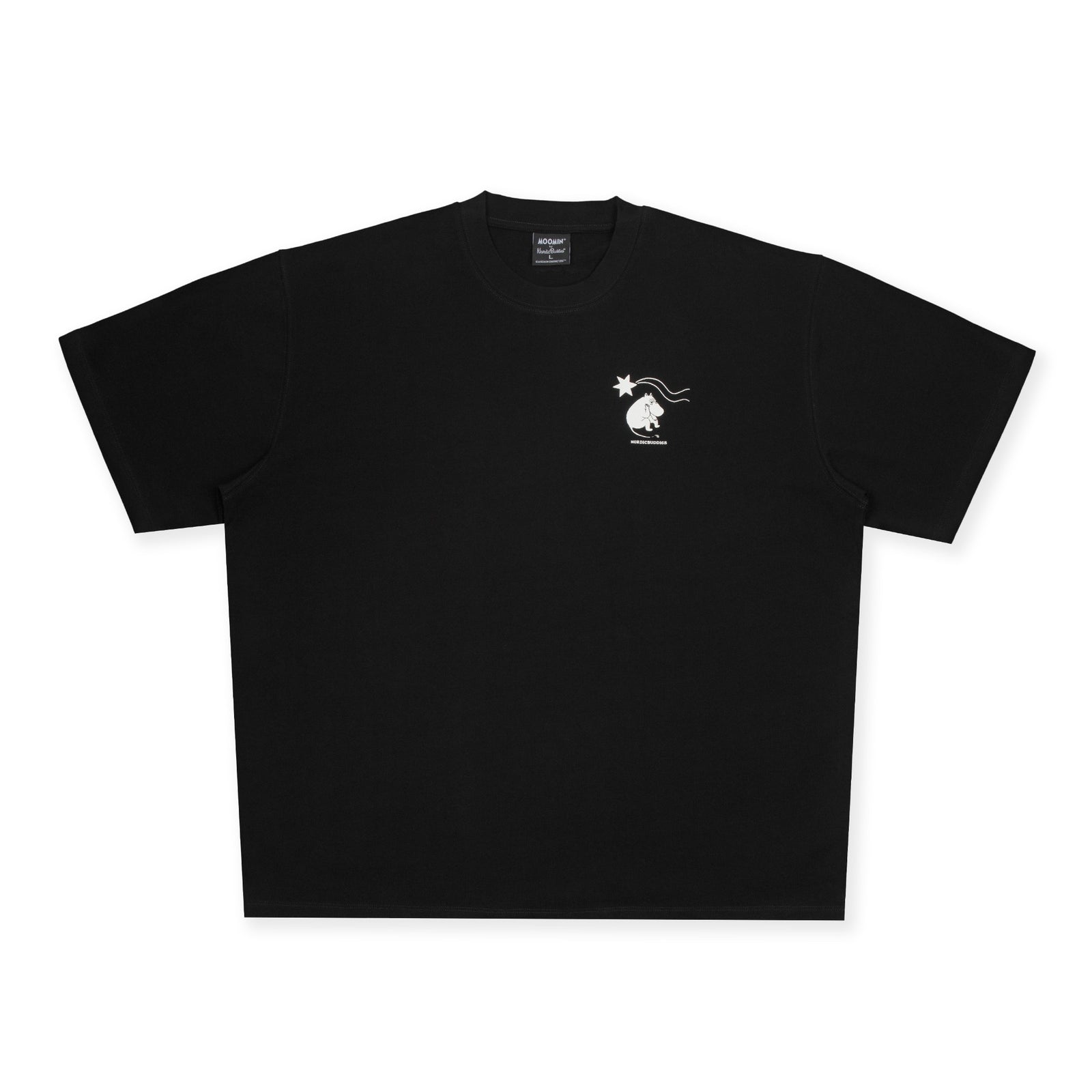 Novels Unisex T-Shirt – Schwarz – Produktansicht 2