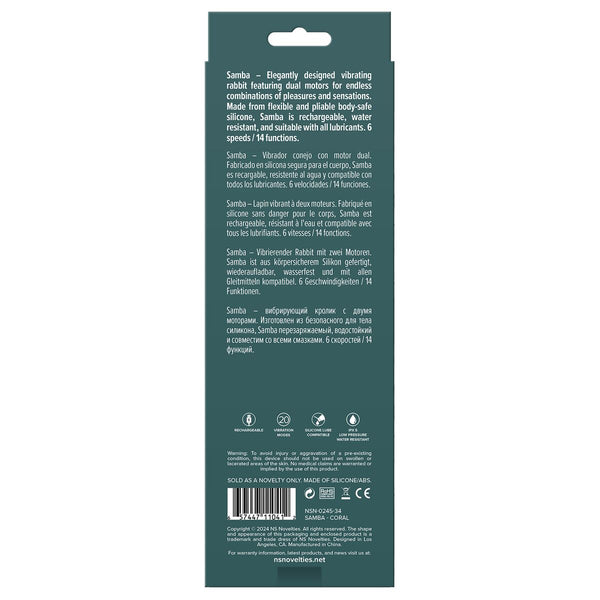 NS Novelties Lust-n-Dreams Rosa Anal-Vibrator 6 Geschwindigkeiten - Erotik Shop