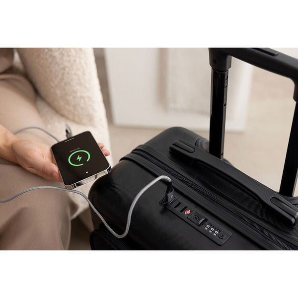 Numada Koffer für die Kabine 38 L Schwarz - Sport & Freizeit