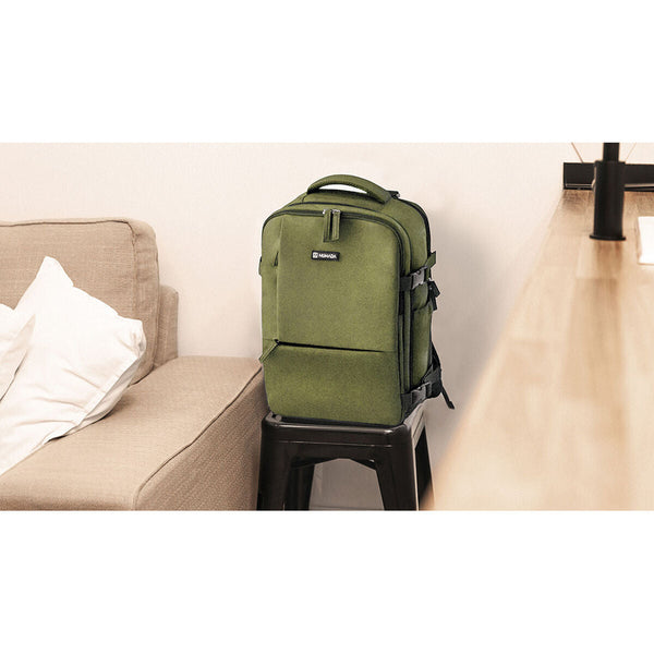 Numada Rucksack B40 grün 20 L wasserfest & stylisch - Mode Accessoires