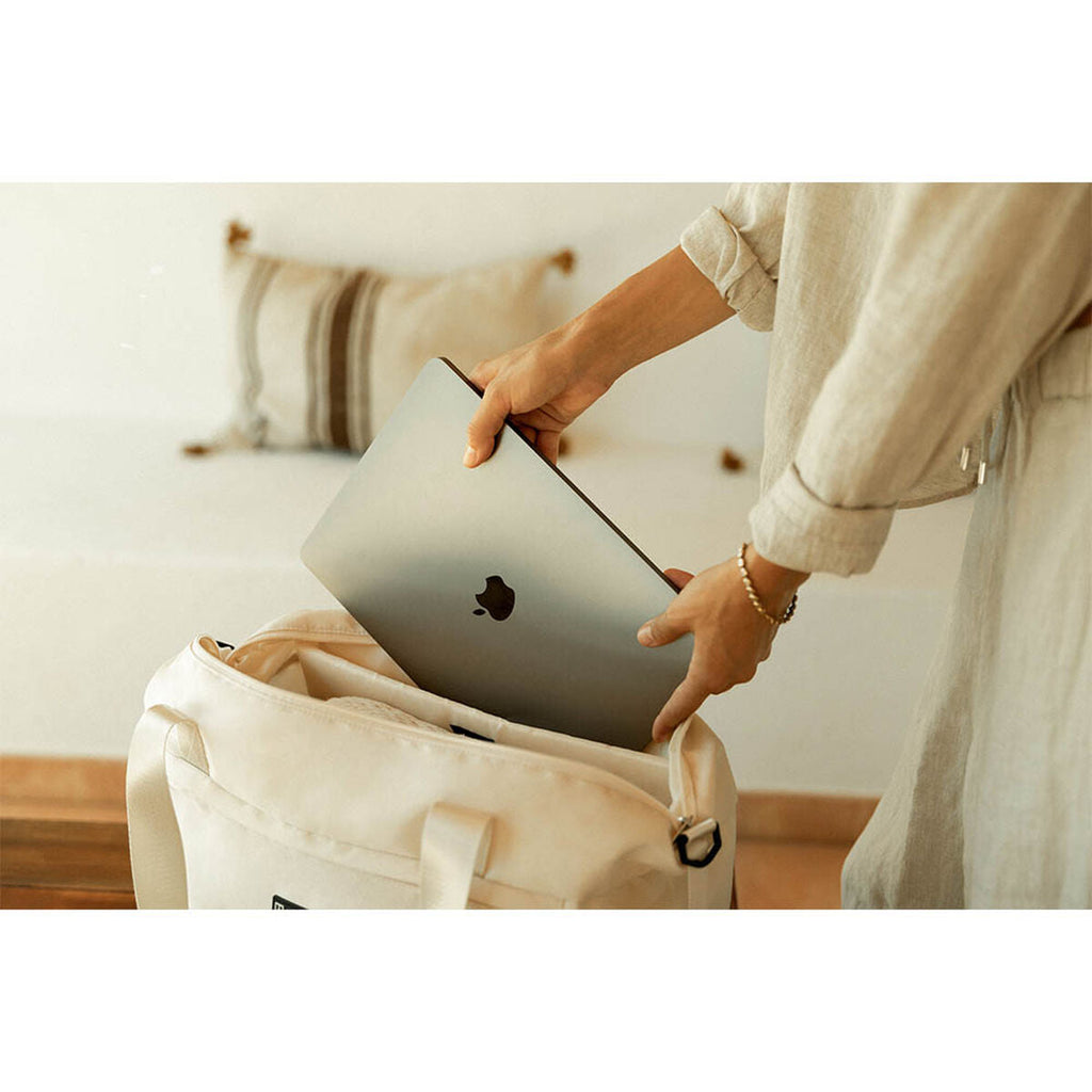 Numada Sporttasche Beige wasserabweisend 35 L - Sport & Freizeit