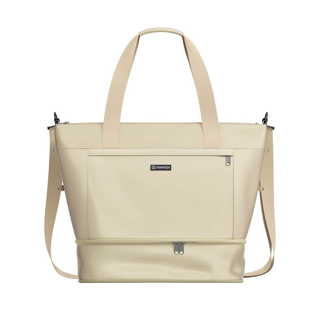 Numada Sporttasche Beige wasserabweisend 35 L - Sport & Freizeit